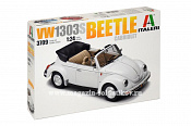 Сборная модель из пластика ИТ Автомобиль VW1303S BEETLE CABRIOLET (1/24) Italeri - фото