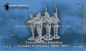 Сборная миниатюра из смолы Французская линейная пехота: фузилерная рота 28 мм, Аванпост - фото