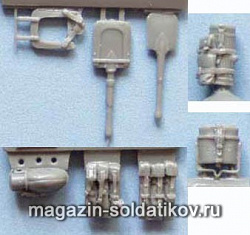 Аксессуары из смолы Германская амуниция №1. Tank (А 028) (А 028)