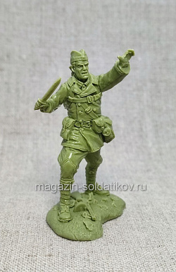 Солдатики из резиноподобного пластика Солдатики Ханомака 1/32 (602-141/6) (602-141/6)
