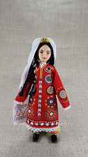 Кукла в таджикском свадебном костюме №56 - фото