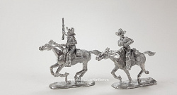 Сборные фигуры из металла Дикий Запад, набор №1 (2 фигуры) 28 мм, Figures from Leon