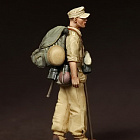 Сборная фигура из смолы SM 35123 Фельдфебель парашютист бригады Рамке. Эль-аламейн. Август 1942 г.,1:35, SOGA miniatures