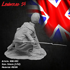 Сборная миниатюра из смолы Стрелок с ружьём - Британская Армия, 54 мм, Ленинград 54