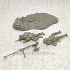 Солдатики из пластика Бронебойщики РККА.Лето. (1:32) Plastic Platoon (PP073) (PP073)