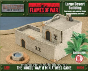 Сборная модель из пластика Large Desert Building (15mm) Flames of War - фото