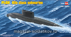 Сборная модель из пластика Подводная лодка PLAN Kilo Class (1/350) Hobbyboss