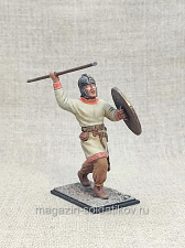Миниатюра из олова Римский легионер V в. н.э., 54 мм, Студия Большой полк - фото