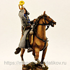 Буденовец на коне 1918-21 гг, 54 мм, Студия Большой полк (БП0644.13.02.54) (БП0644.13.02.54)