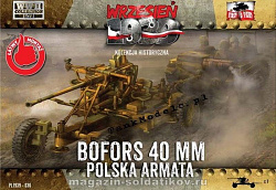 Сборная модель из пластика Bofors 40mm Anti-Aircraft Gun 1:72, First to Fight