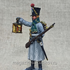 Миниатюра из олова Французский фуражир 1812 г., 54 мм, Студия Большой полк (ИЛ2709.12.03.54) (ИЛ2709.12.03.54)