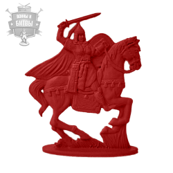 Солдатики из пластика Василиса Микулишна (красный), Воины и битвы (CN231_2) (CN231_2)