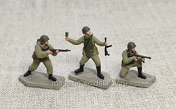 Q530-040 Саперная бригада 1/72 (набор 3 шт.) (Q530-040н3шт) (Q530-040н3шт)