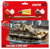 55303 А  Танк KING TIGER  (1/76) Airfix