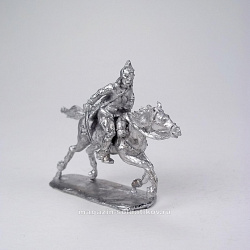 Сборные фигуры из металла Красный кавалерист в атаке 28 мм, Figures from Leon