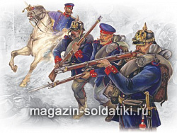 Сборные фигуры из пластика Прусская линейная пехота (1/35) ICM