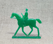 Пограничник зеленый/всадник СССР - фото
