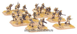 Миниатюра из металла Motorised Rifle Platoon (8th Army) (15мм) Flames of War (BR743) (BR743)