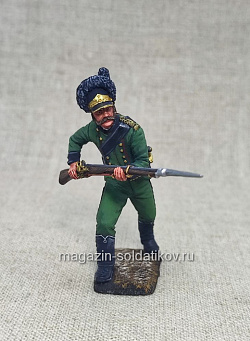 Миниатюра в росписи Русский егерь, 54 мм, Студия Большой полк (ИЛ2362.11.01.54) (ИЛ2362.11.01.54)