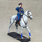 Миниатюра из олова Маршал Г.К.Жуков на параде Победы 54 мм, Студия Большой полк (ИЛ2190.14.01.54) (ИЛ2190.14.01.54)