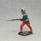 Миниатюра в росписи Русский мушкетер в штыковой атаке, 54 мм, Студия Большой полк (ИЛ2370.11.01.54) (ИЛ2370.11.01.54)