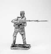 Миниатюра из олова 263 РТ Серб рядовой, 54 мм, Ратник - фото