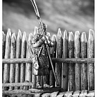 Миниатюра из олова 791 РТ Всадник поместной конницы начало 17 века, 54 мм, Ратник