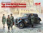 35539 Тип 320 (W142) седан с германским штабным персоналом (1/35) ICM