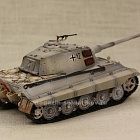 Масштабная модель в сборе и окраске Tiger II, 1:72, Магазин Солдатики