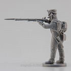 Сборная миниатюра из смолы Егерь, стреляющий 28 мм, Аванпост