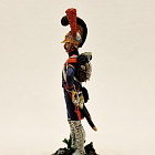 Миниатюра из олова Гвардейский сапер. Франция, 1809-15 гг, Студия Большой полк