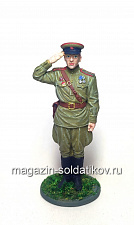 Гвардии капитан Красной Армии, 1943-45 гг. СССР, 54мм - фото