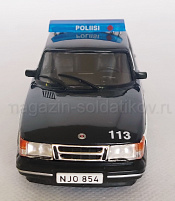 ПММ072  -  Saab 900 turbo Полиция Финляндии 1/43