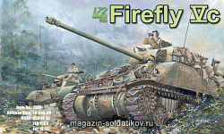 Сборная модель из пластика Д Танк Firefly VC (1/72) Dragon