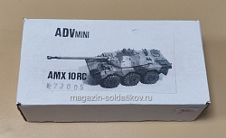 Французский колесный танк AMX 10 RC 1/72 ADV Mini (QM-411) (QM-411)