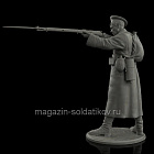 Сборная миниатюра из смолы Пехотинец №2 54мм Shot Mini (IRA-1-2-54) (IRA-1-2-54)