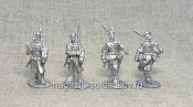 Сборная фигура из металла Польская пехота, набор №2, 28 мм, Figures from Leon - фото