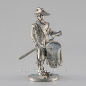 Сборная миниатюра из смолы Барабанщик, 28 мм, Аванпост - фото