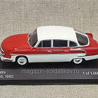 Tatra 603 1962 белый с красным 1:43, WhteBox (IXO) (Q307-149) (Q307-149)