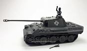 Солдатики из пластика German Panther tank (gray w/insignia), 1:32 ClassicToySoldiers - фото