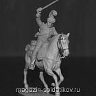 Сборная миниатюра из смолы Старший вахмистр кирасирских полков, Вестфалия 1810-13 гг., 54 мм, Chronos miniatures (CHM-54378) (CHM-54378)