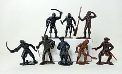 Солдатик из пластика 704-1100 Пираты ДЗИ Н 8 шт (оттенок варьируется) (704-1100 н 8 шт) (704-1100 н 8 шт)