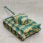 German Tiger tank (camouflage), CTS703B 1:32 ClassicToySoldiers, 1997 год выпуска (Q540-0114) (Q540-0114)