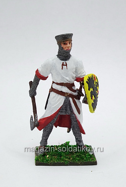 Европейский рыцарь, XII в, 54 мм, Soldanir (QF0478) (QF0478)
