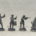 Солдатики из металла 565-051 Шведская армия, Полтавское сражение (набор 4 шт.) (565-051 Н 4 шт) (565-051 Н 4 шт)