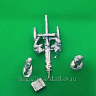 Фигурки из металла 3-х дюймовое орудие с расчетом моряков, 28 мм, АРЕС и STP-miniatures