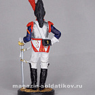Миниатюра в росписи Кирасир 3-го кирасирского полка. Франция, 1812 г., 1:32, Сибирский партизан (СП098) (СП098)