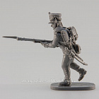 Сборная миниатюра из смолы Мушкетёр, в атаке 28 мм, Аванпост