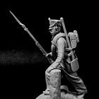 Сборная миниатюра из металла Матрос Гвардейского морского экипажа, Россия 1812-15 гг. 54 мм, Chronos miniatures