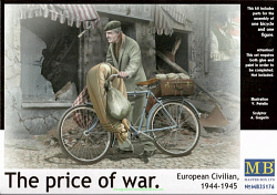 Сборные фигуры из пластика MB 35176 «Цена войны». Европейский гражданский, 1944-1945 (1/35 )Master Box